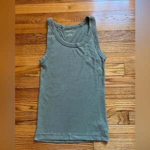 NWT American Eagle olive green tank